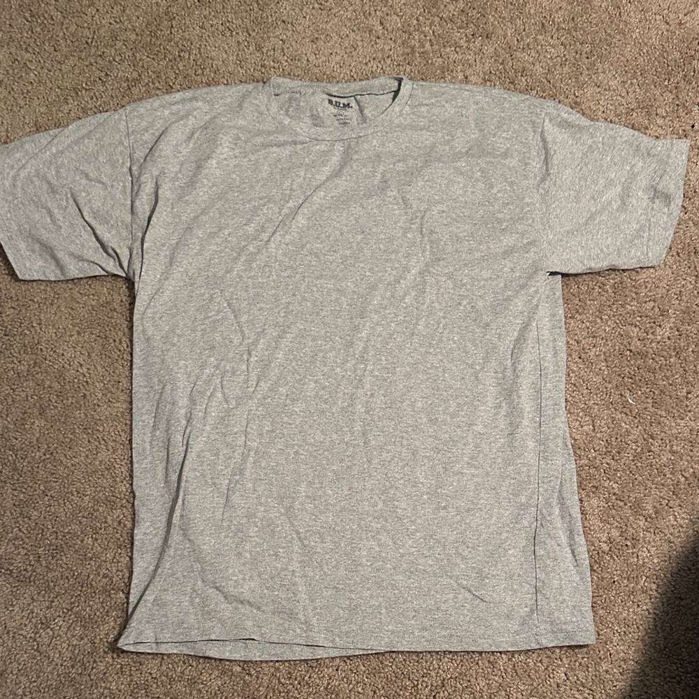 Hanes Classic Heather Gray Short Sleeve Tee